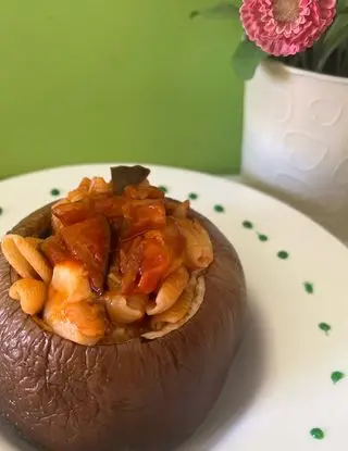 Ricetta Melanzana ripiena con gnocchetti e sugo di melanzane 🍆🍆🍆 di loredana705