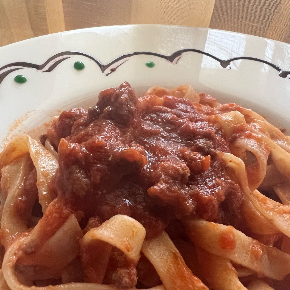 Tagliatelle al ragù 😋