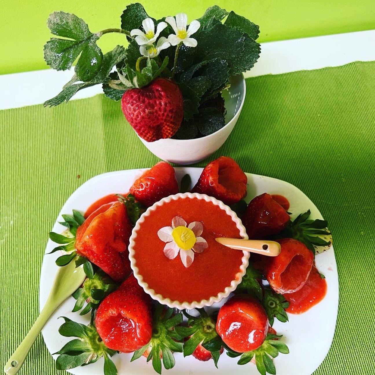 Crema di fragole 🍓🍓🍓🍓