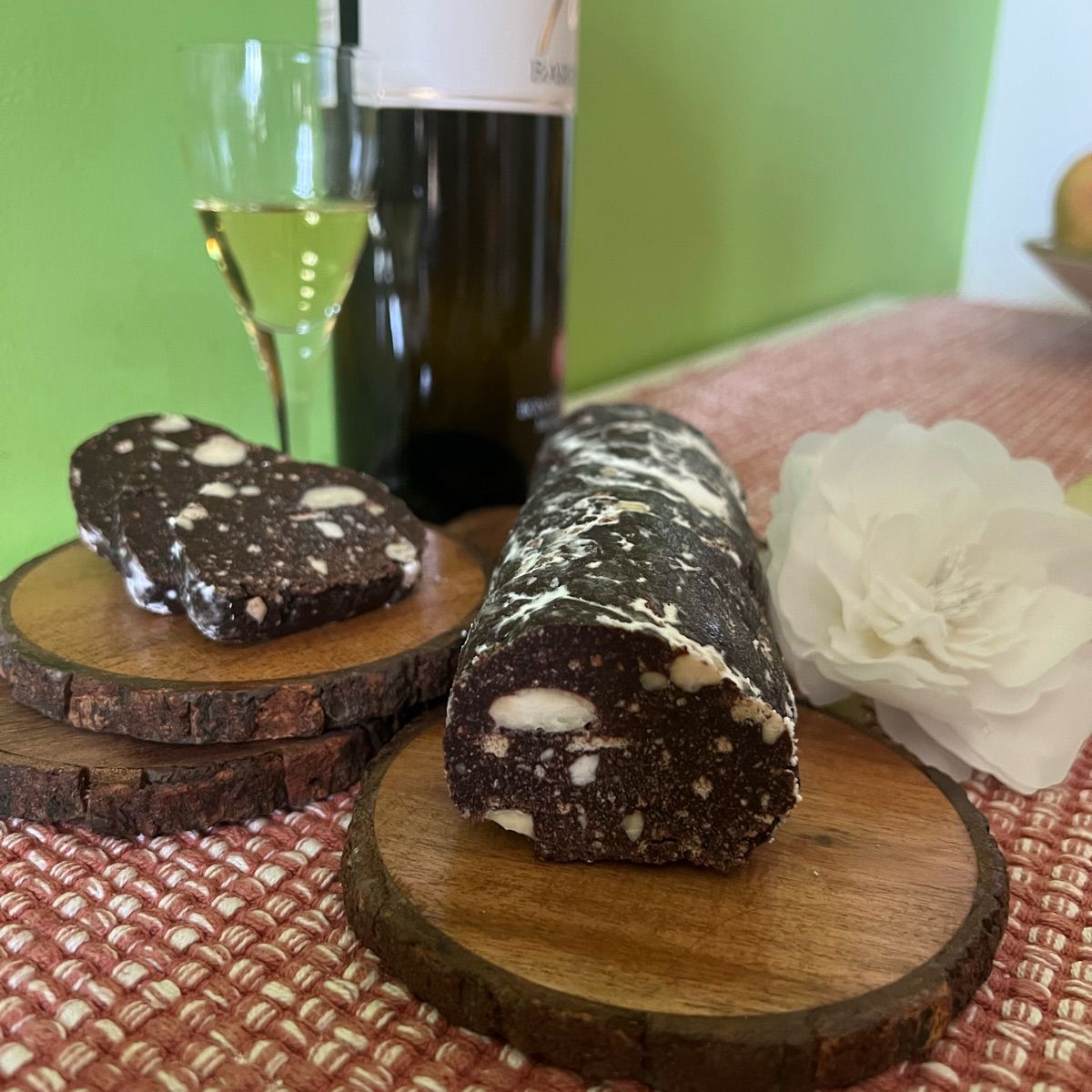 Salame di cioccolato con cacao e Nutella ❤️