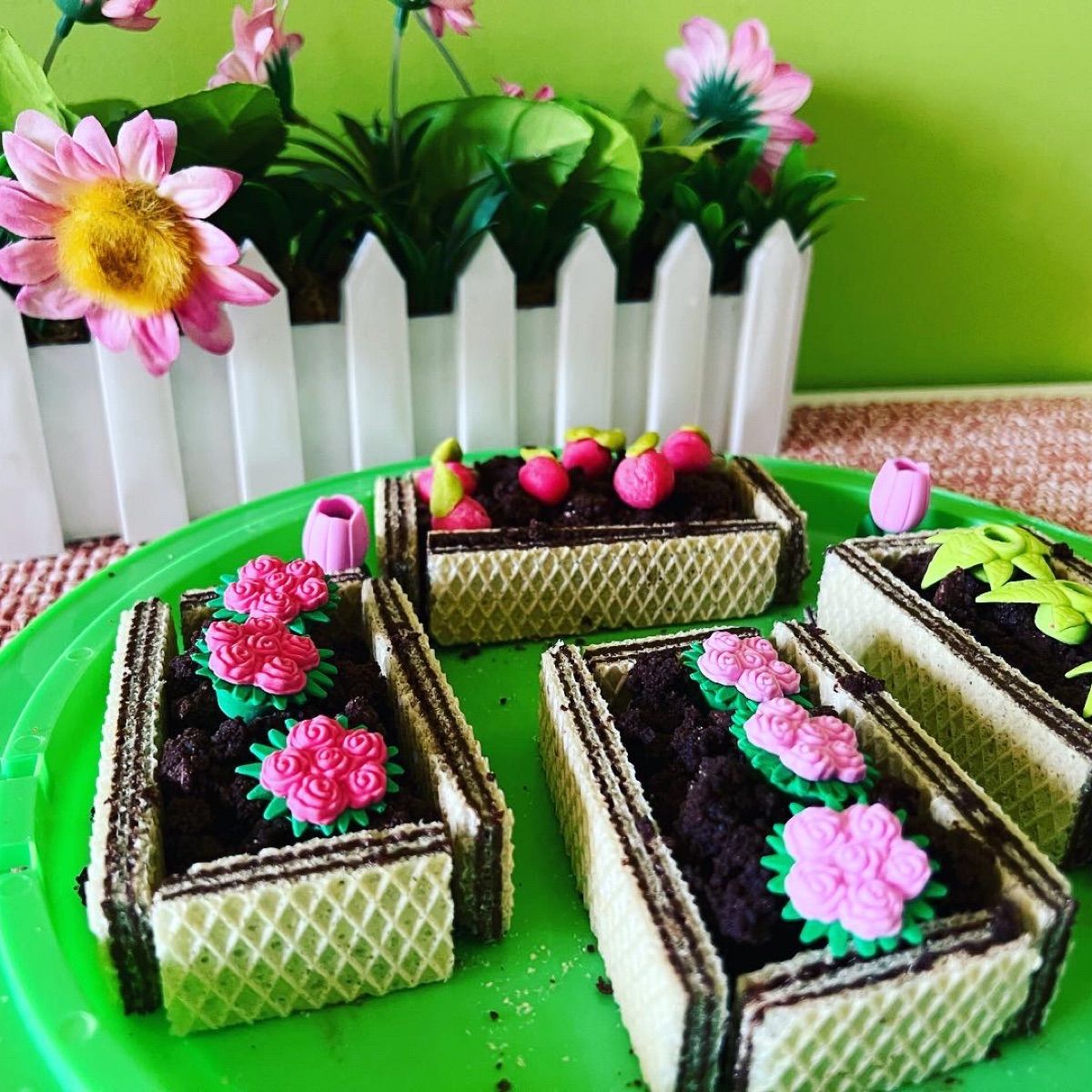 Sbriciolata al cacao e wafer 🍰🍒🍉🥝🥬🥕