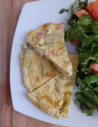 Ricetta Frittata ai fagiolini e pancetta dolce di silvy98