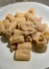 Ricetta Pasta Crema di Melanzane e Speck