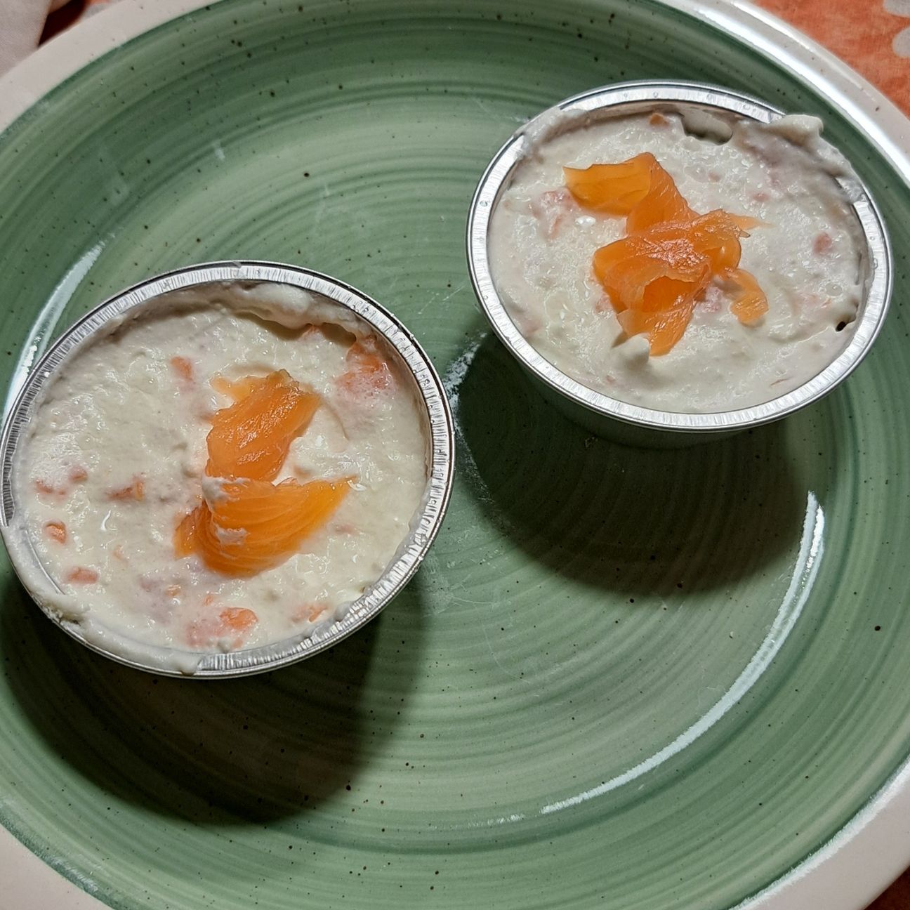 Mini cheesecake al salmone
