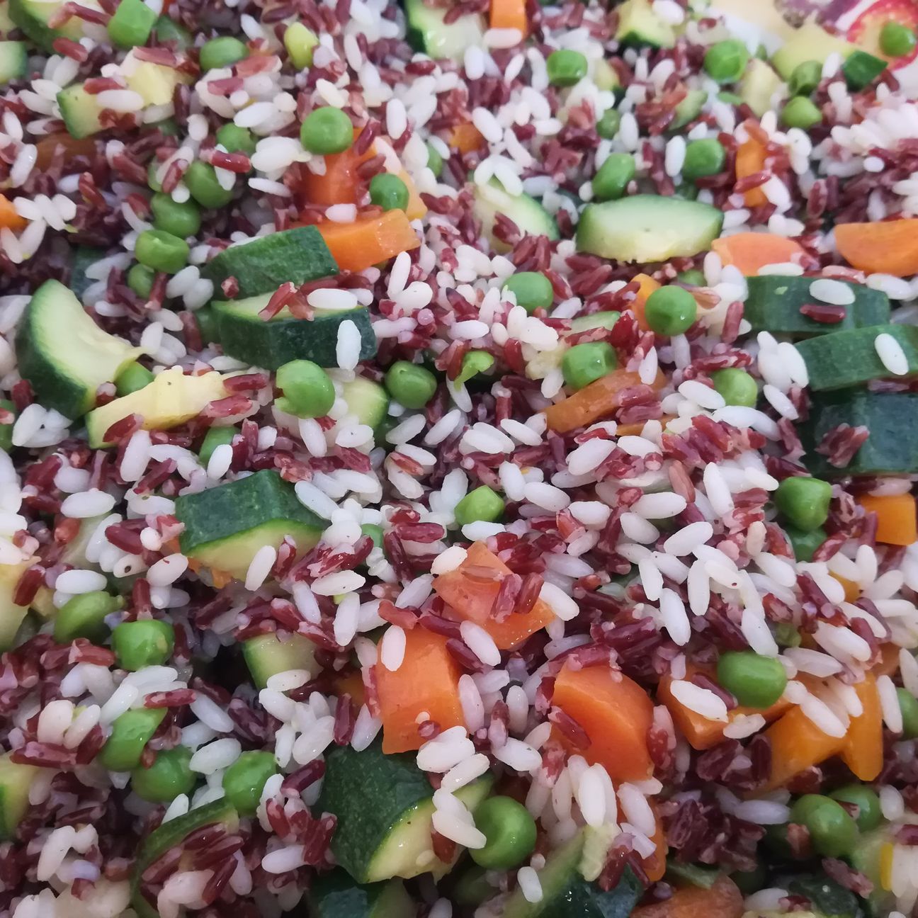 Insalata di riso rosso