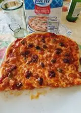 Ricetta Pizza con olive taggiasche e nduja