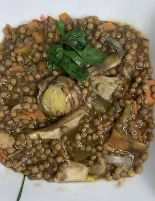 Ricetta Zuppa di lenticchie “dei montanari” di melinaincucina