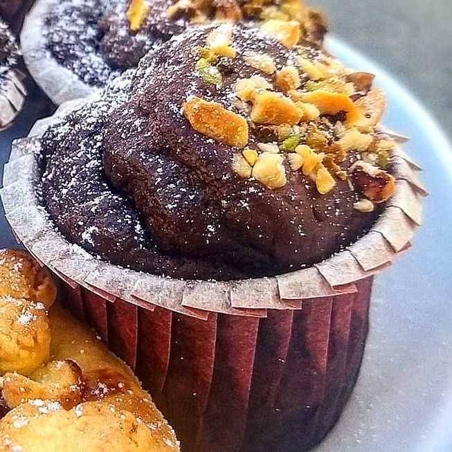 Muffin vegani al cacao