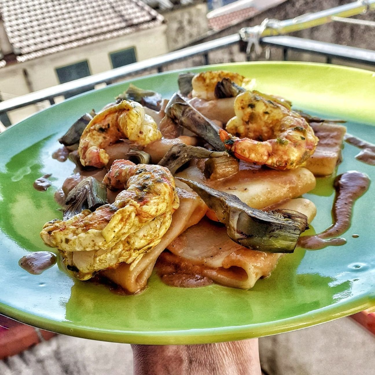 Paccheri mare e monti