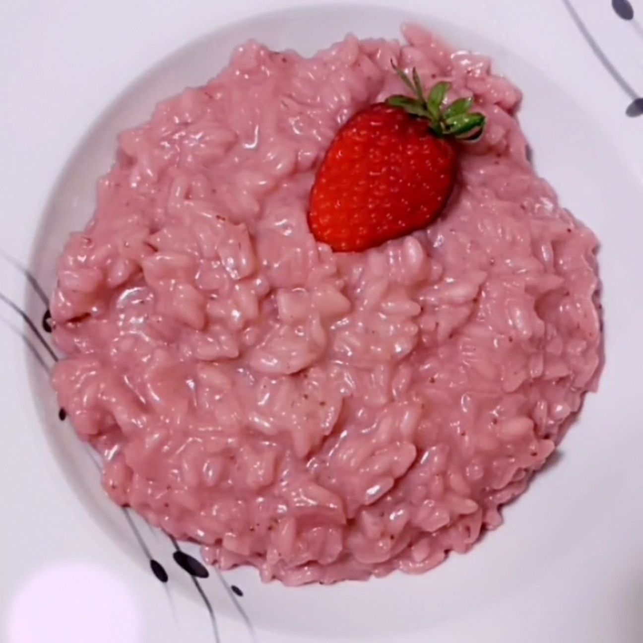 Risotto alle fragole