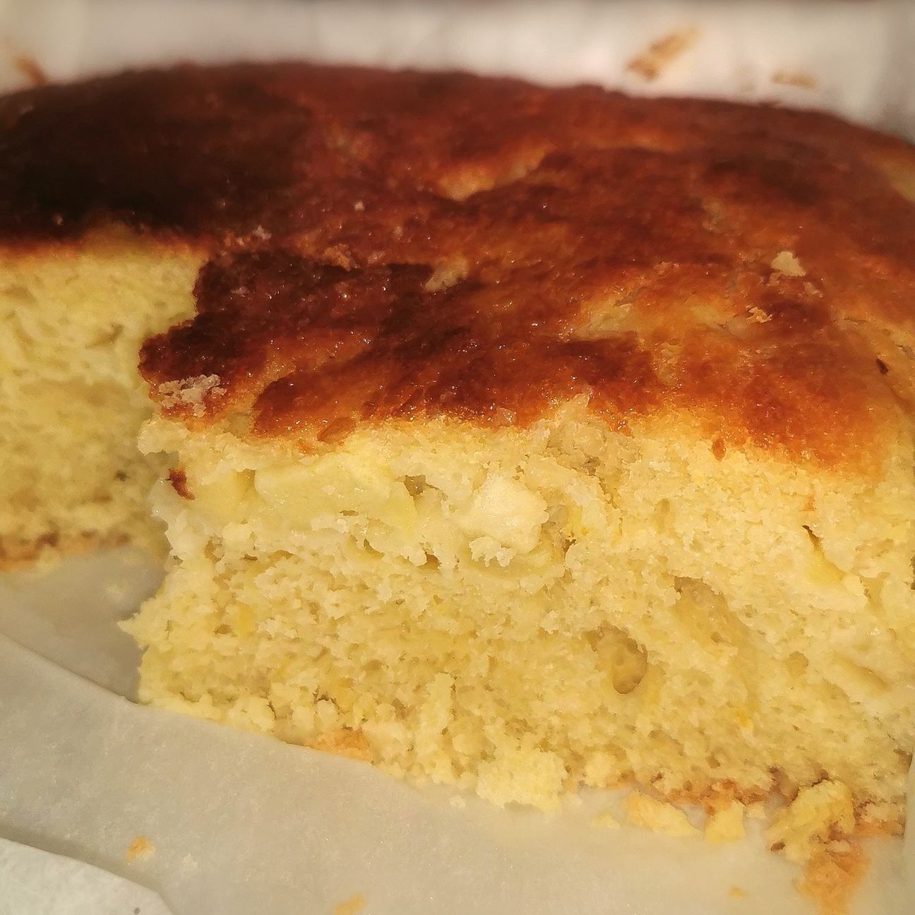 Focaccia dolce alle mele