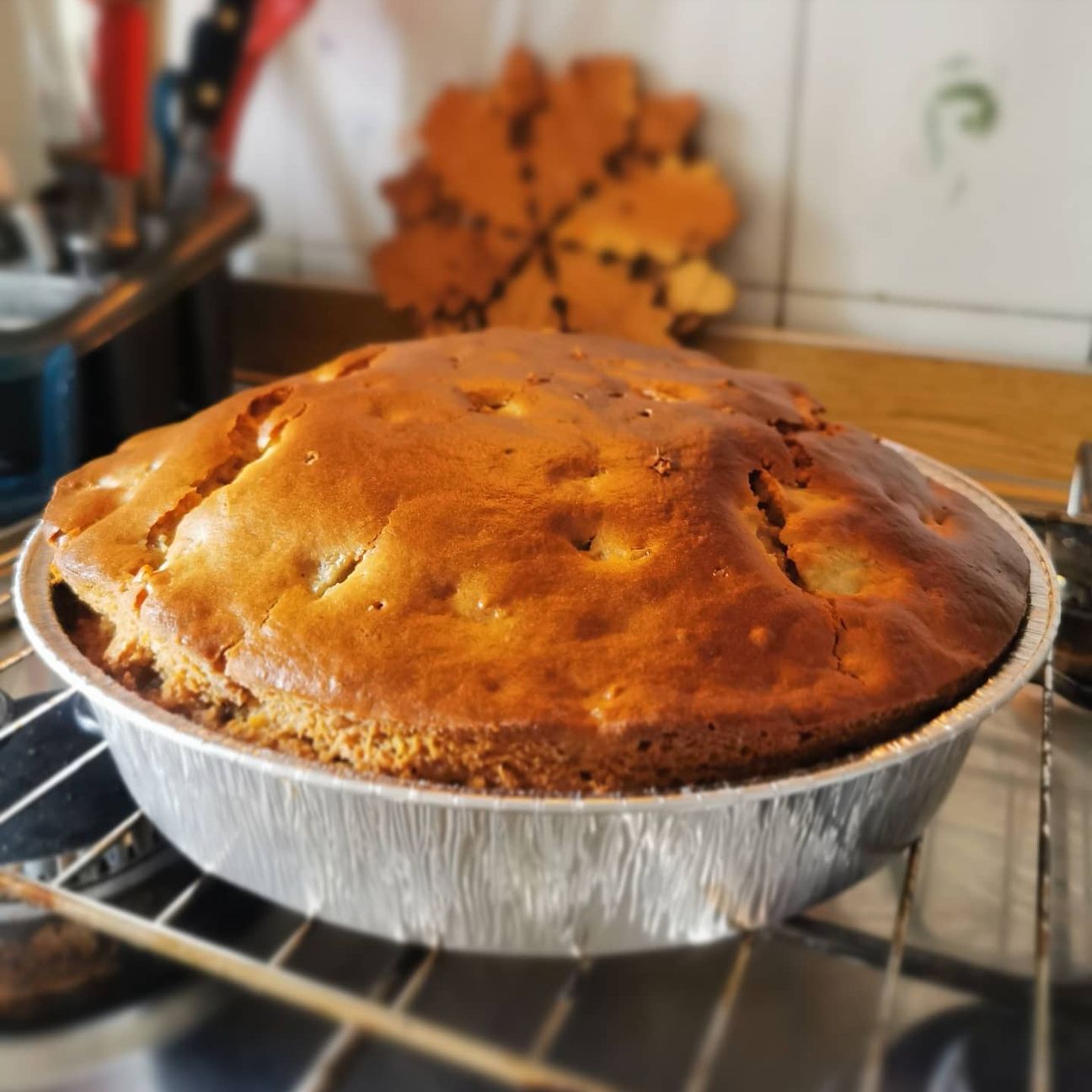 Torta yogurt e pere (senza uova)