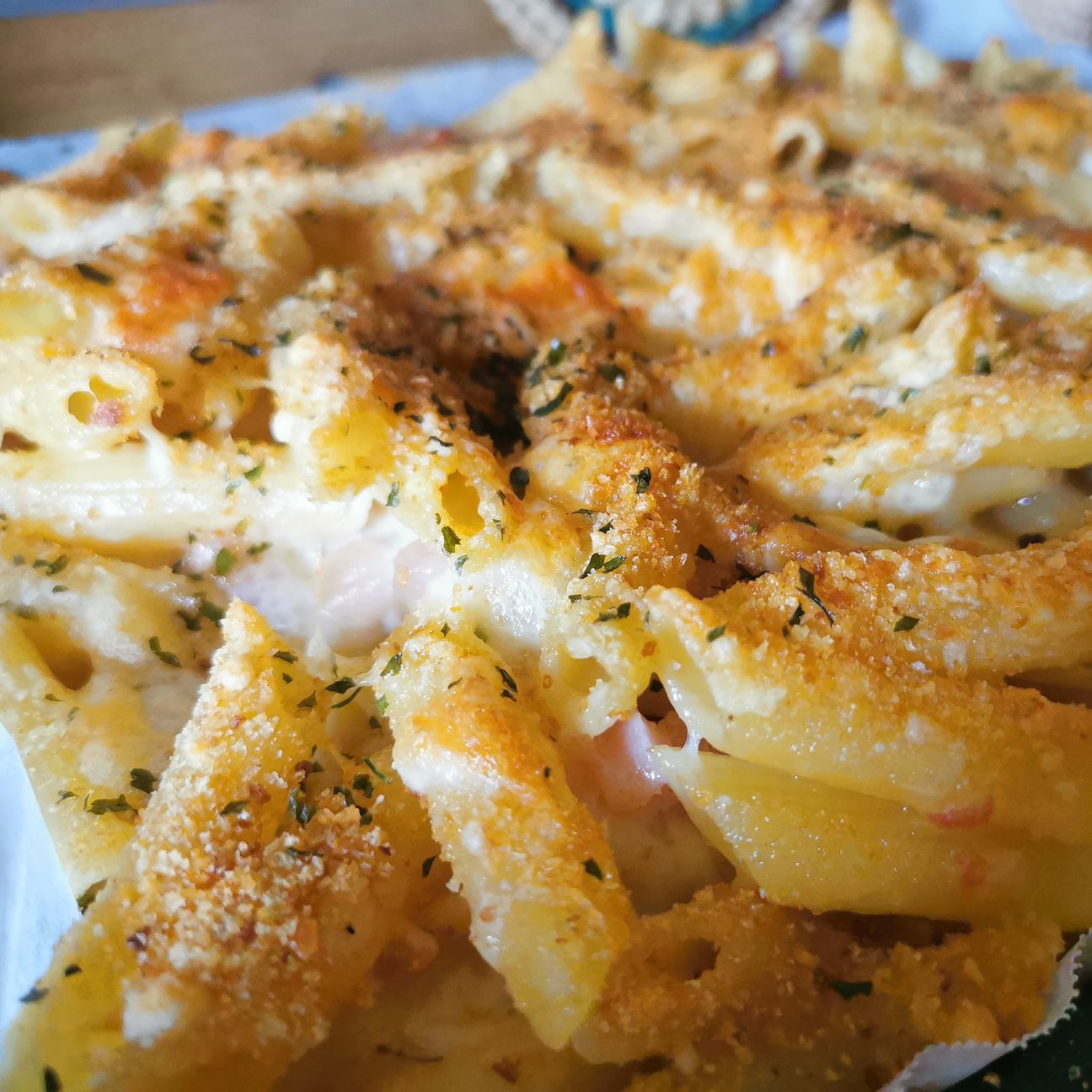 Pasta gratinata al forno