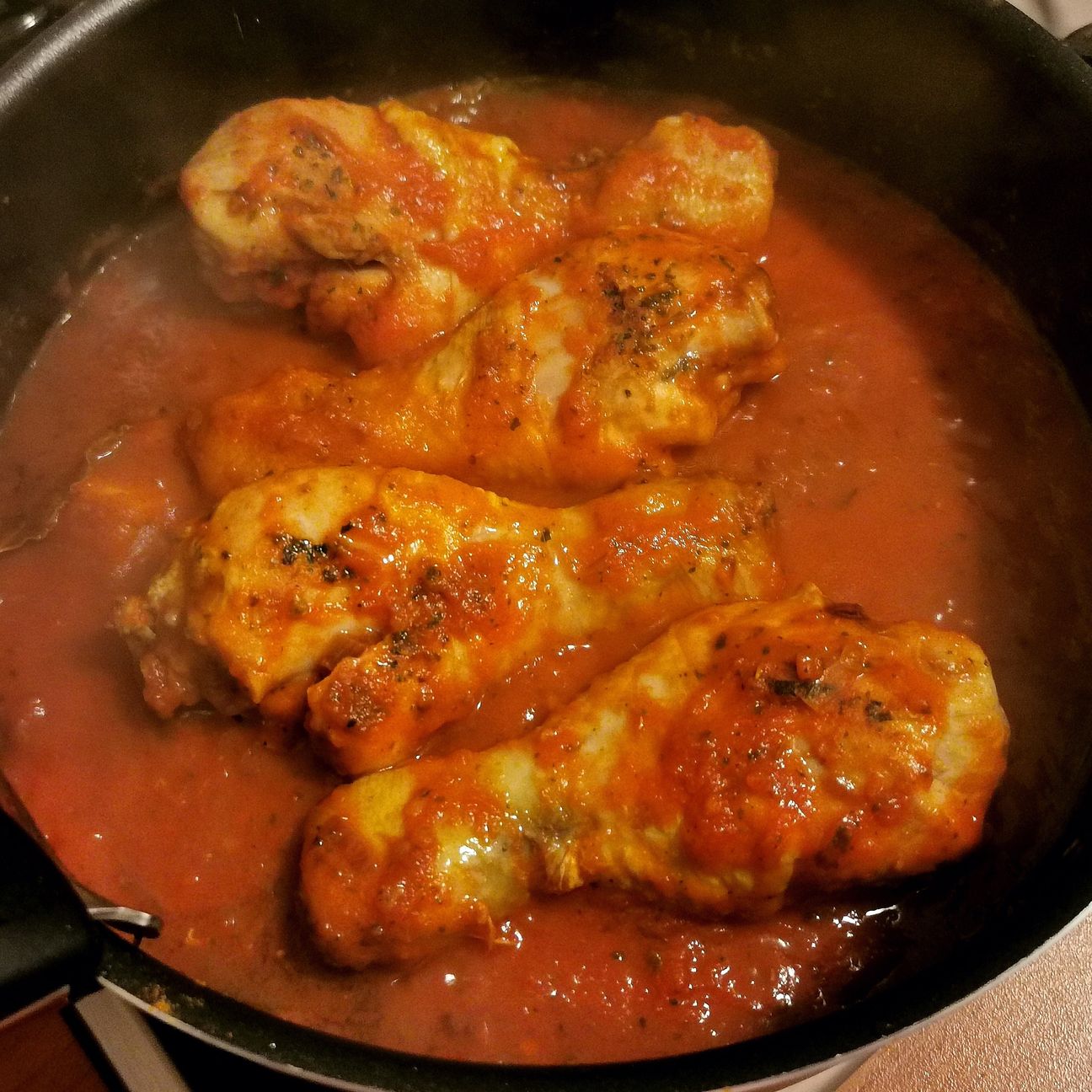 Pollo al sugo aromatico
