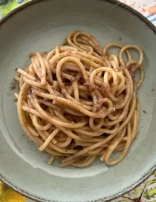 Ricetta Spaghetti con le acciughe di ariannanic