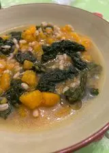 Ricetta Zuppa con zucca e cavolo nero