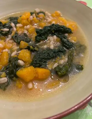 Ricetta Zuppa con zucca e cavolo nero di ariannanic