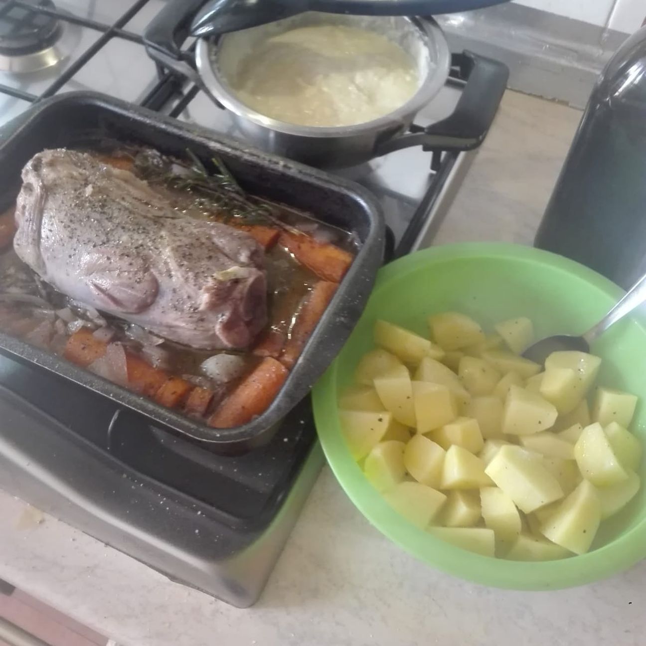 Arrosto con patate