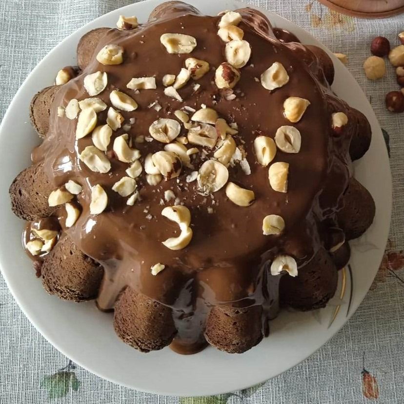 Torta nocciole e cioccolato