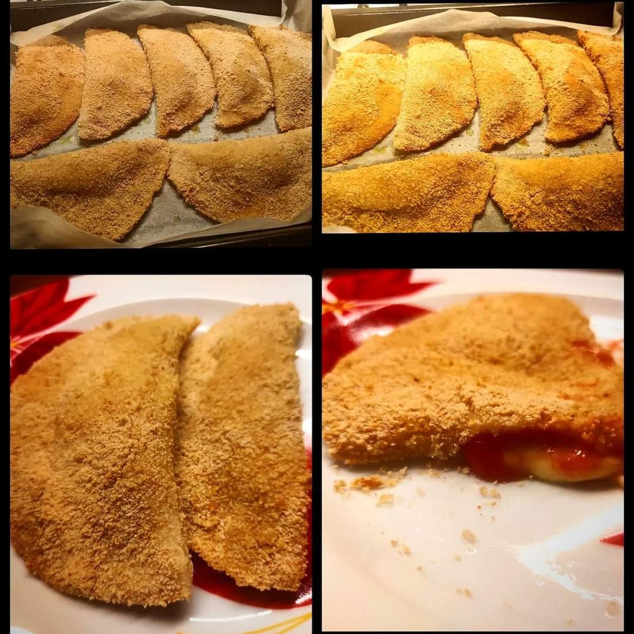 Sofficini fatti in casa ripieni di pomodoro e mozzarella