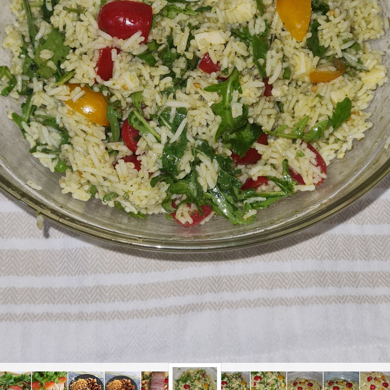 Riso freddo al pesto