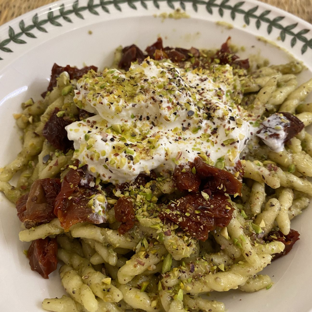 Trofie e Pistacchi