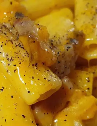 Ricetta Rigatoni con zaffareno e guanciale di cordova8425