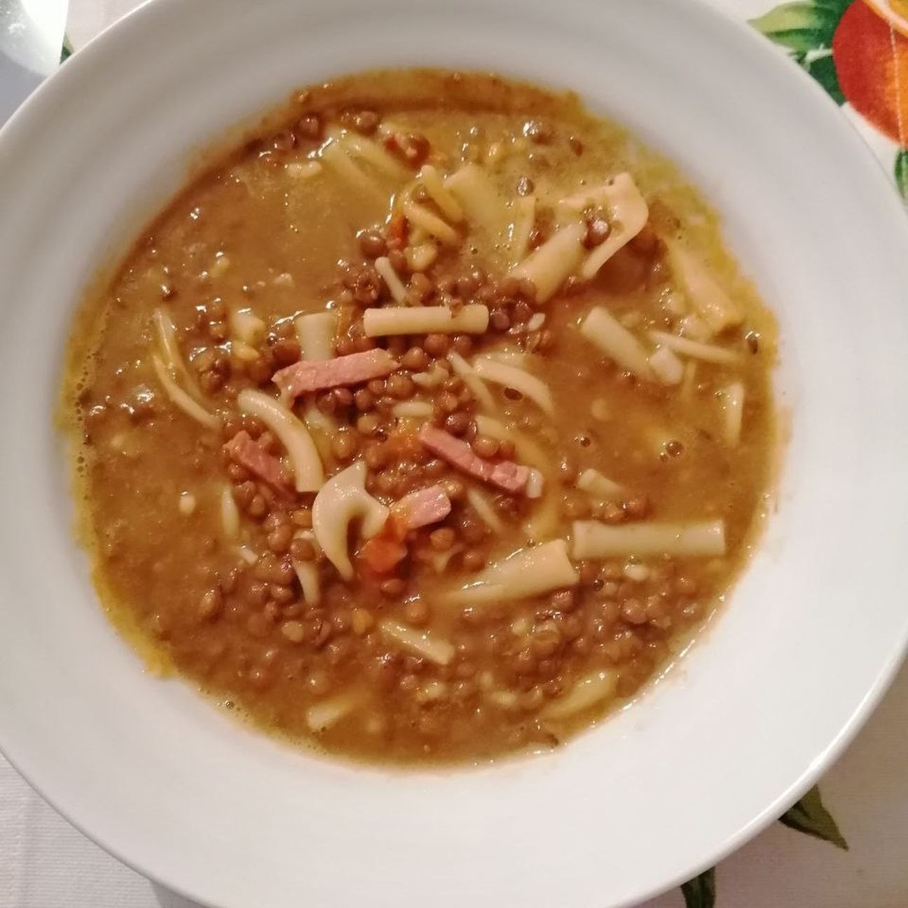 Pasta e lenticchie