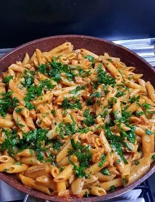 Ricetta Penne funghi porcini e pancetta di michelelascala1986