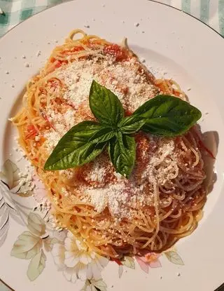 Ricetta Pasta e pomodoro fresco di michelelascala1986