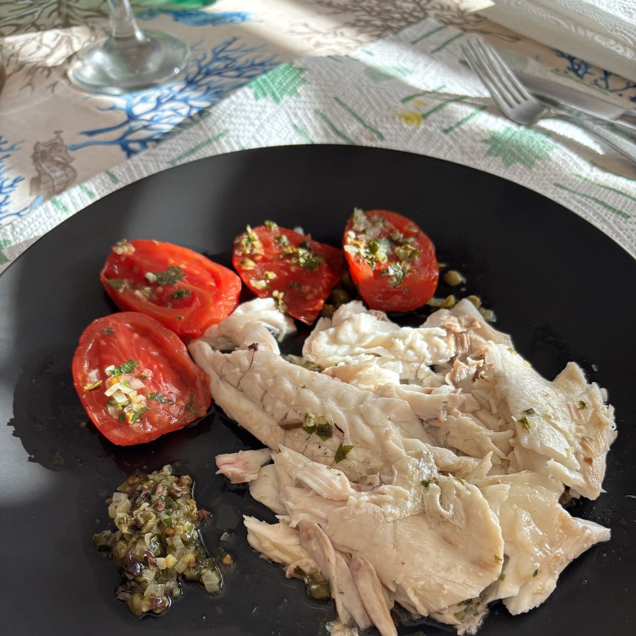 branzino al cartoccio