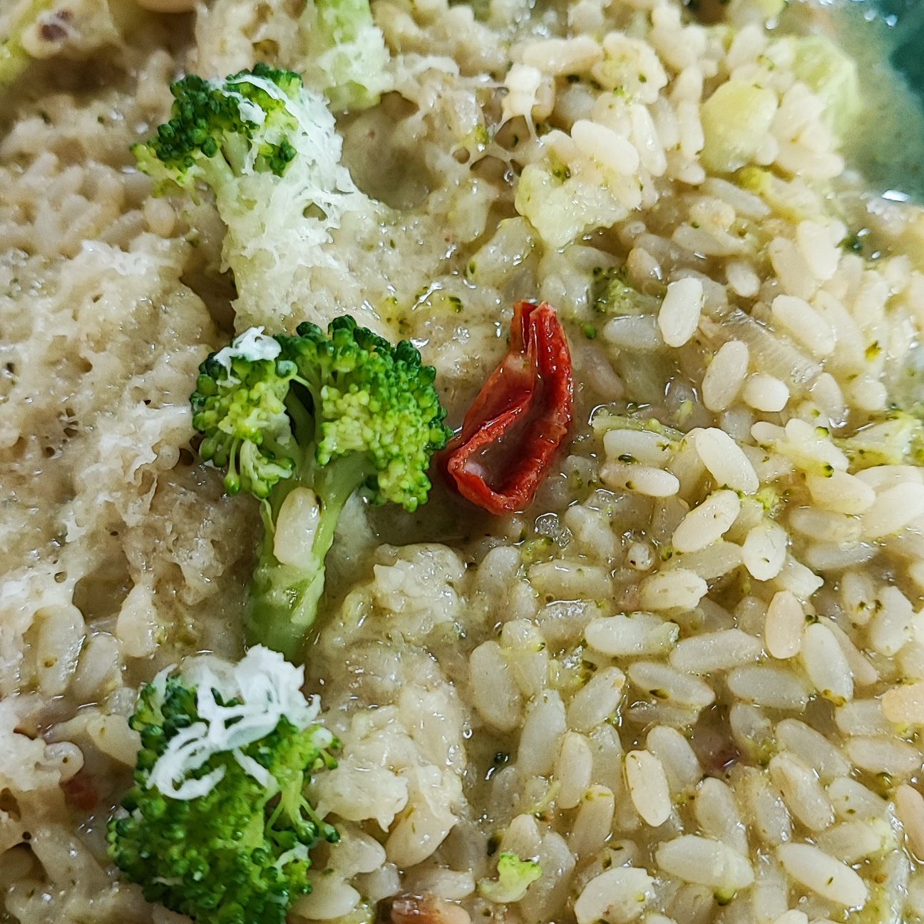 Un risotto ai broccoli ...