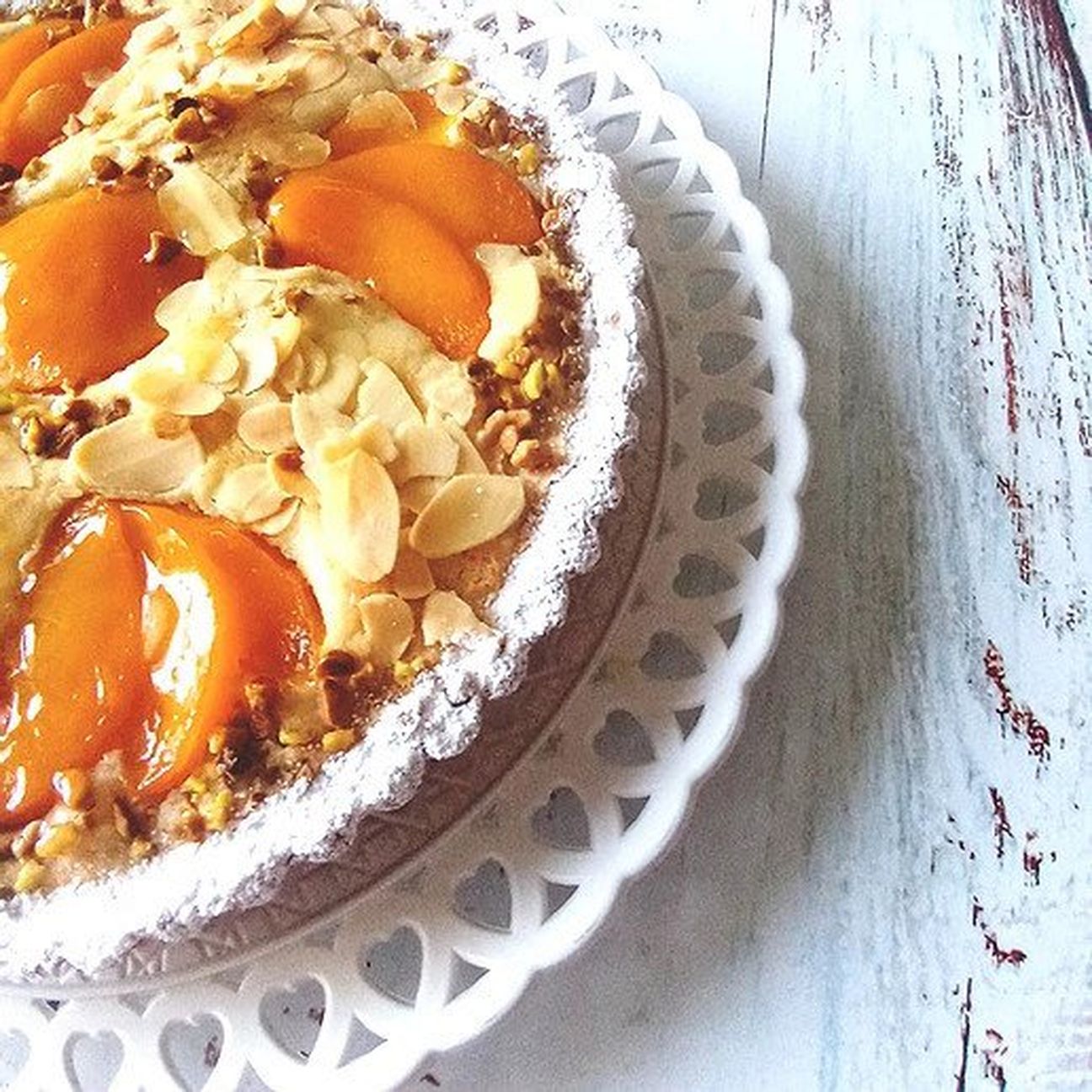 Crostata frangipane e pesche