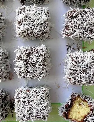 Ricetta Lamingtones  - I biscotti di "lana" di cristina139