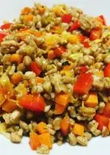 Ricetta Farro alle spezie e verdure