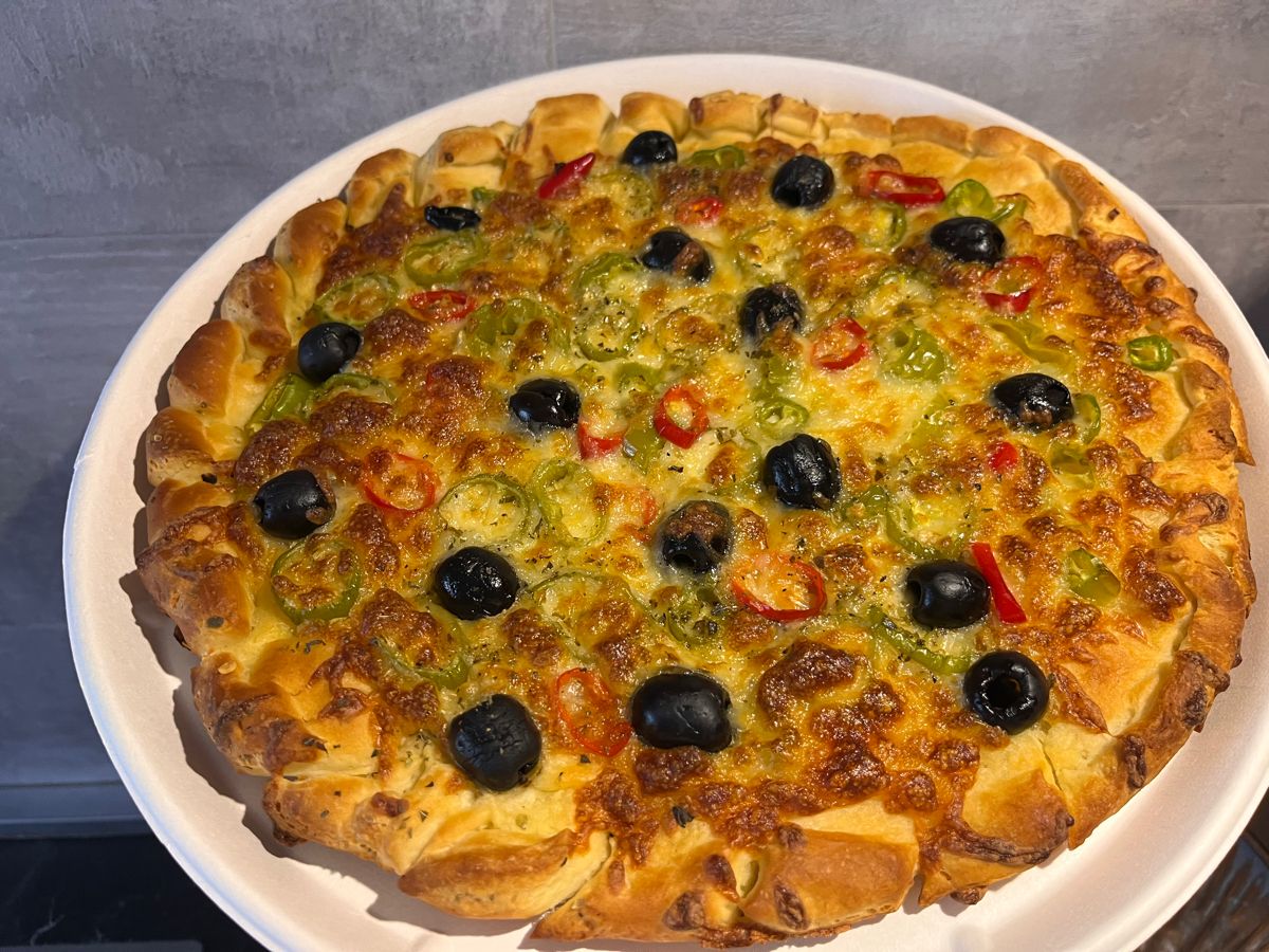 Focaccia piccante