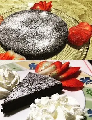 Ricetta Torta fondente al cioccolato vegan di CucinareLIGHTconAnna