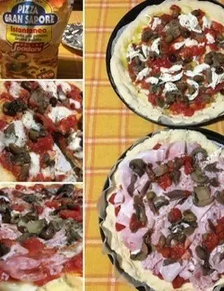 Ricetta Pizza veloce di CucinareLIGHTconAnna