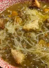 Ricetta Zuppa di lenticchie e zucca