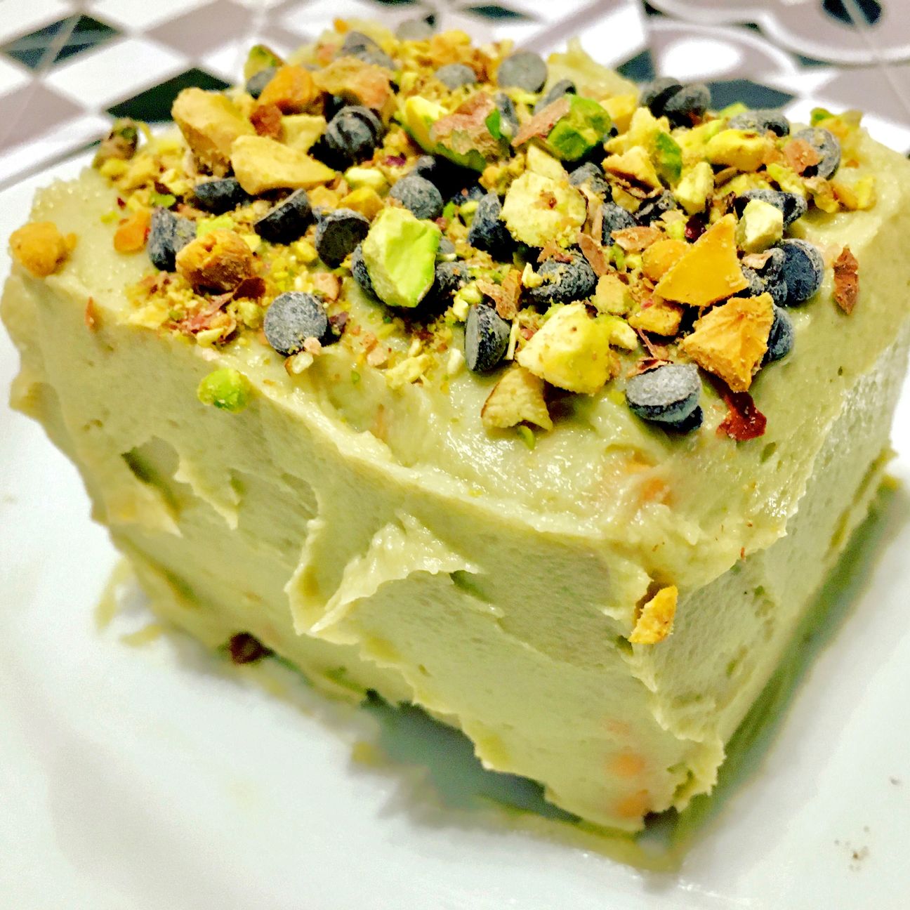 Mattoncino al pistacchio