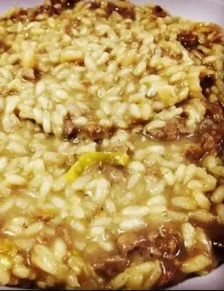 Ricetta Risotto salsiccia e funghi misti di CucinareLIGHTconAnna