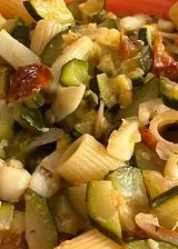 Ricetta Pasta seppie zucchine e pomodori secchi