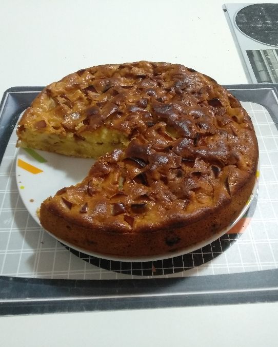 Torta di mele all'acqua