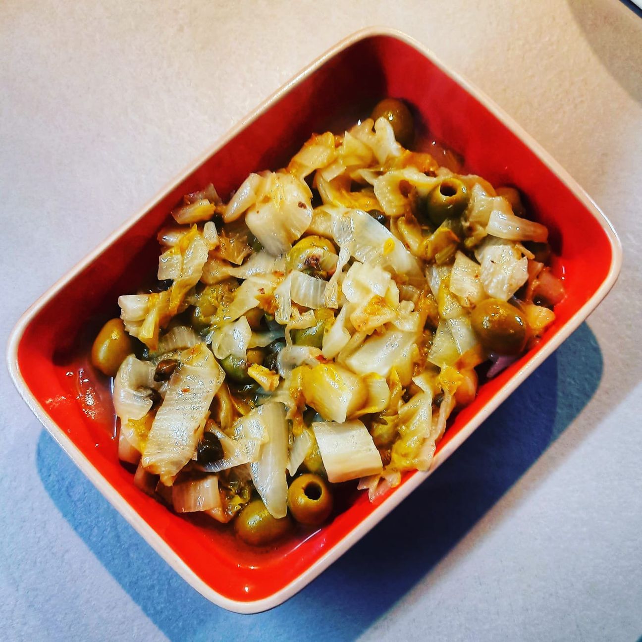 Insalata belga in padella