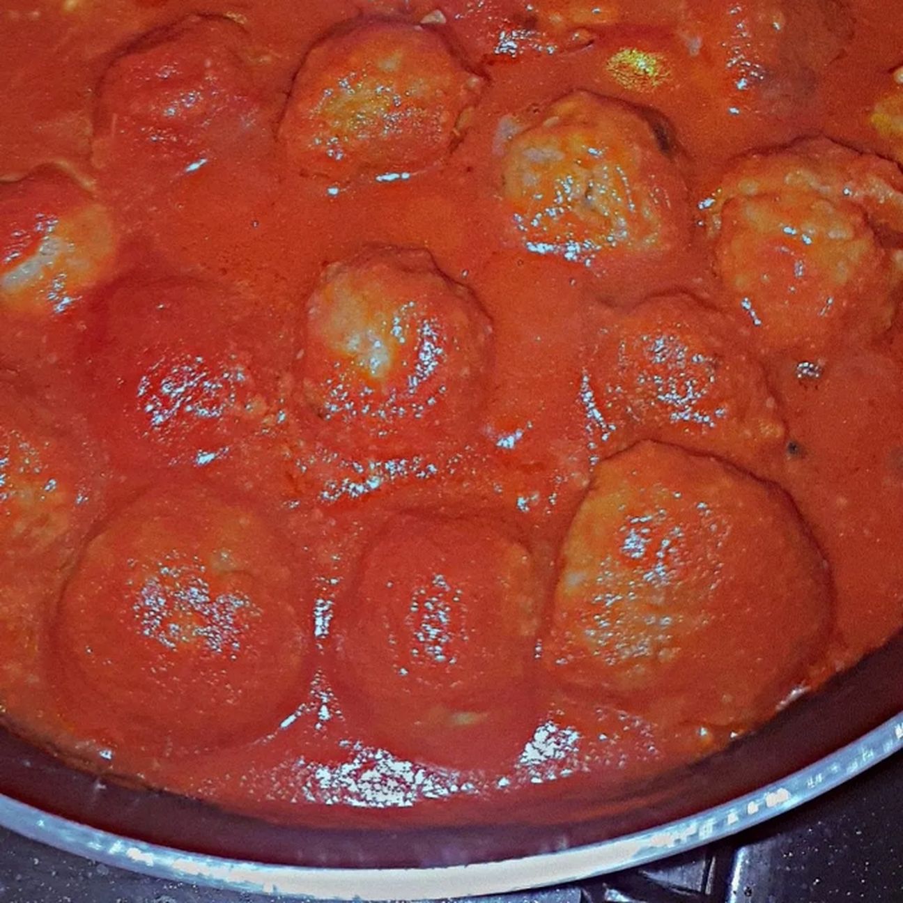 Polpette al pomodoro.