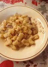Ricetta Gnocchi salsiccia, gorgonzola e noci