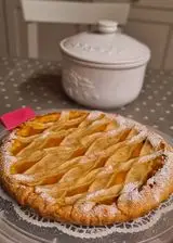 Ricetta Crostata con marmellata di pesche