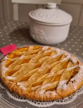 Ricetta Crostata con marmellata di pesche di illa