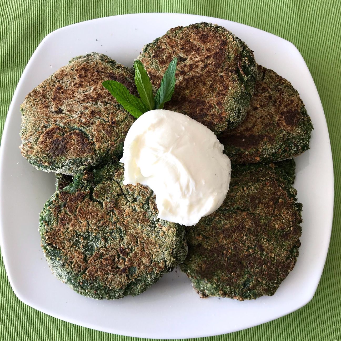 Burger di spinaci e ricotta 😍