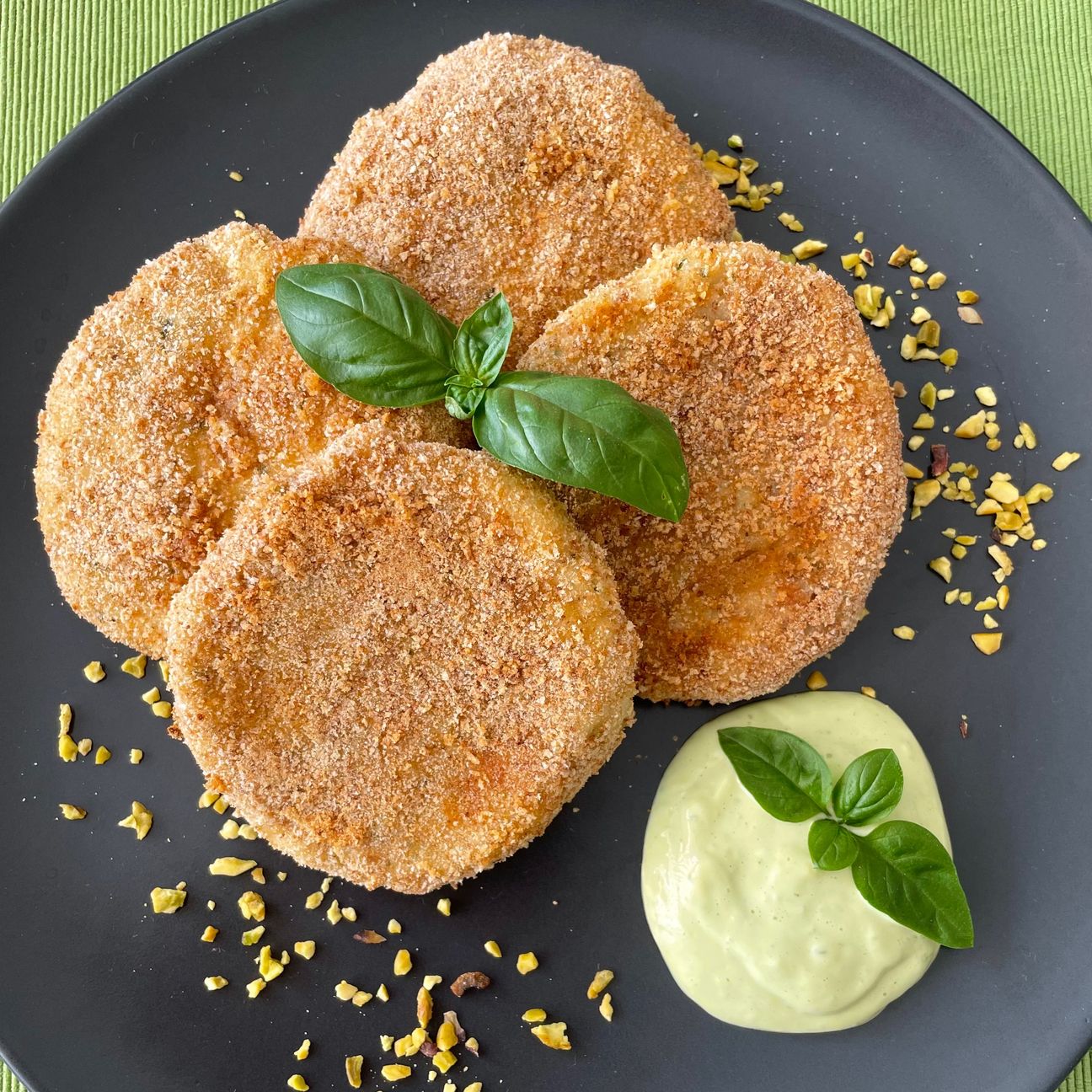 Fish burger e maionese al basilico 🌿😋